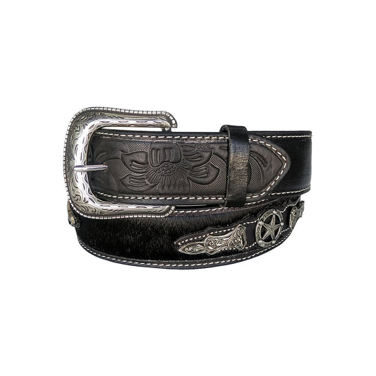 CINTURON VAQUERO DE PELO