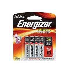 Energizer Alkaline AAA 4PK