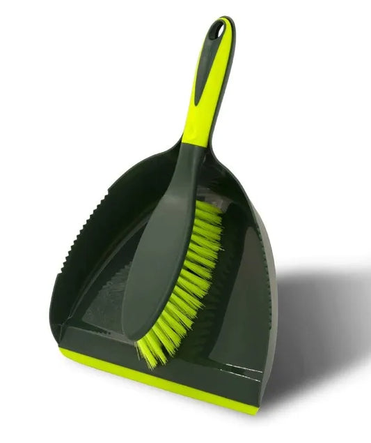 PINE-SOL PREMIUM SOFT GRIP BRUSH & DUST PAN