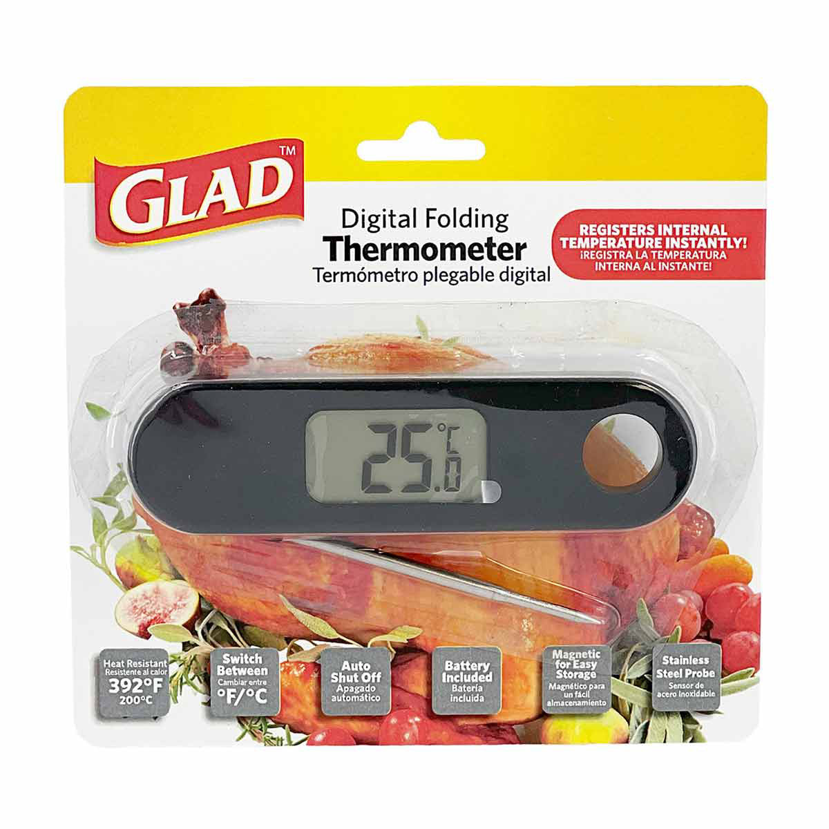 GLAD DIGITAL FOLDING THERMOMETER
