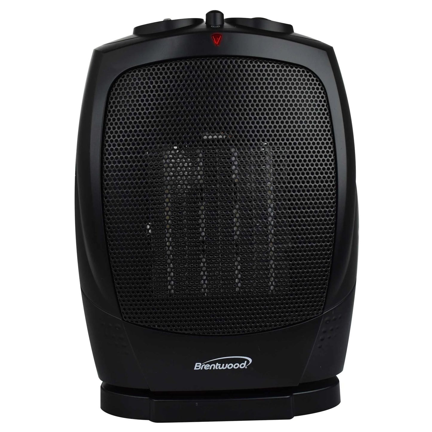 Brentwood Portable Oscillating Ceramic Electric Space Heater And Fan