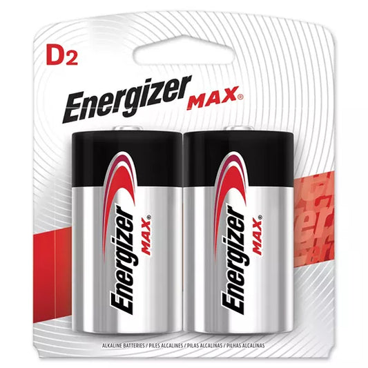 Energizer Alkaline D 2PK